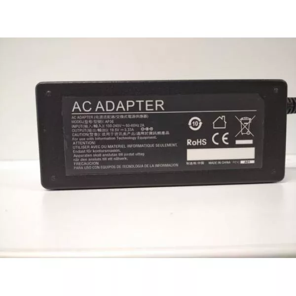 Power adapter Replacement for HP 65W 7,4 x 5mm, 19,5V