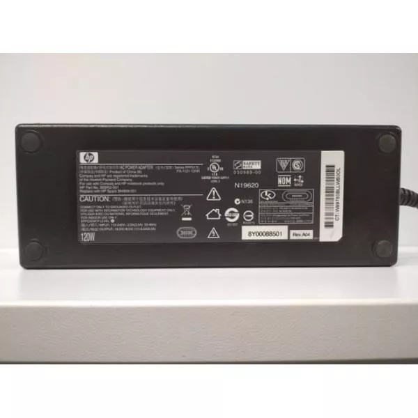 Power adapter HP 120W for  Pavilion, Compaq Presario 12,0 x 6,2 mm, 18,5V