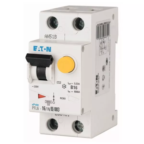 Eaton Y7-286428 6A 6kA 1p+N/B/30mA/AC típus áramvédő-kismegszakító