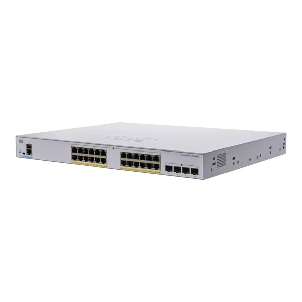 Cisco CBS250-24T-4X 24x GbE LAN 4x SFP+ port L2 menedzselhető switch
