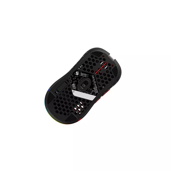 SPC Gear LIX Plus Wireless fekete vezeték nélküli gamer egér