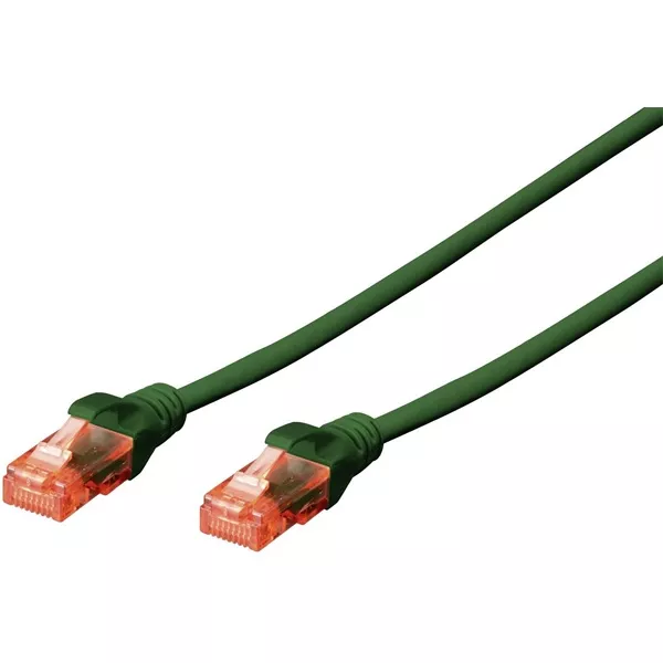 DIGITUS CAT6 U/UTP 3m zöld patch kábel