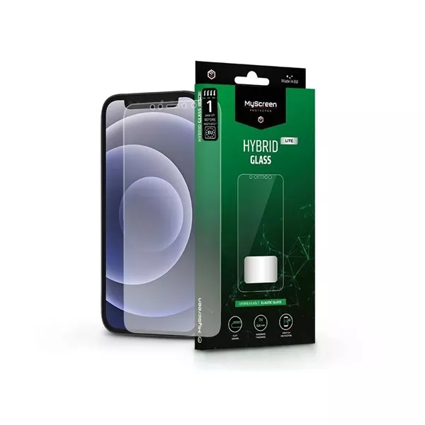 MSP LA-2299 Apple iPhone 12 Mini Hybrid Glass Lite rugalmas üveg kijelzővédő fólia