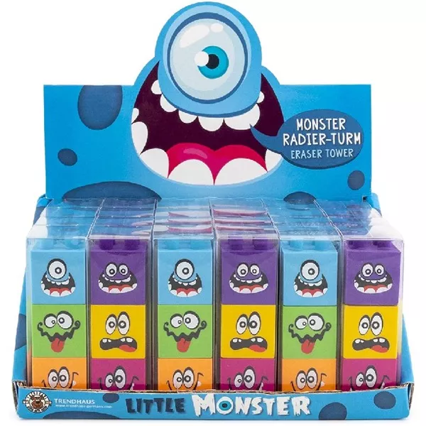 Trendhaus Little Monster 3db-os emeletes torony radír