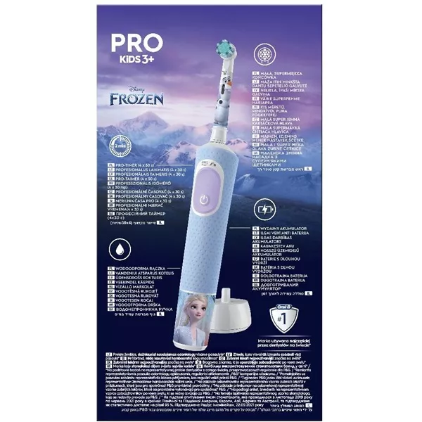 Oral-B PRO1 Caribeean Blue X-Clean elektromos fogkefe tokkal