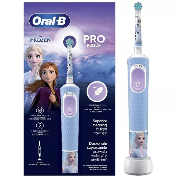 Oral-B PRO1 Caribeean Blue X-Clean elektromos fogkefe tokkal