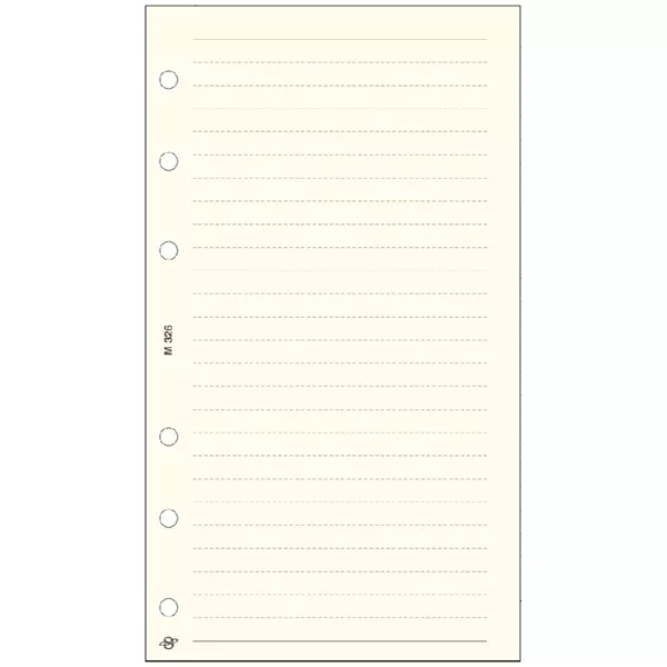 Kalendart Saturnus L326 vonalas jegyzetlap gyűrűs naptár kiegészítő
