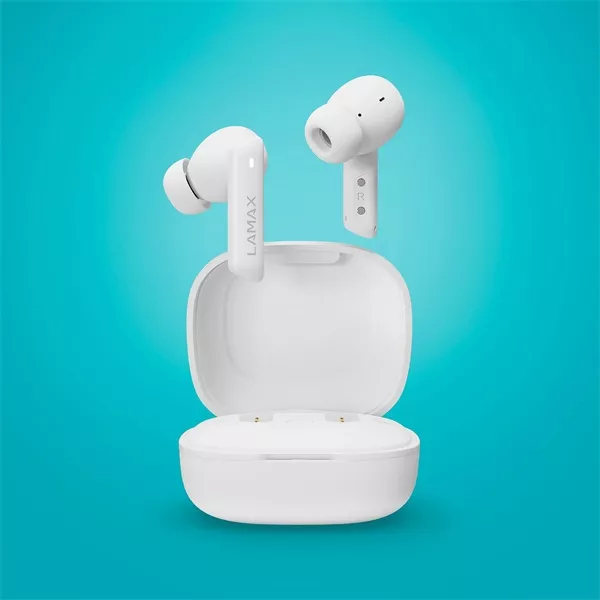 LAMAX Clips1 ANC True Wireless Bluetooth fehér fülhallgató
