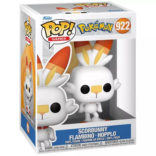 Funko POP! Games (922) Pokémon - Scorbunny figura style=