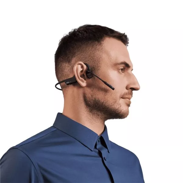 Shokz OpenComm2 csontvezetéses Bluetooth fekete Open-Ear headset