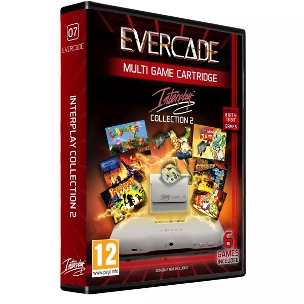 Evercade #7 Interplay Collection 2 6in1 Retro Multi Game játékszoftver csomag style=