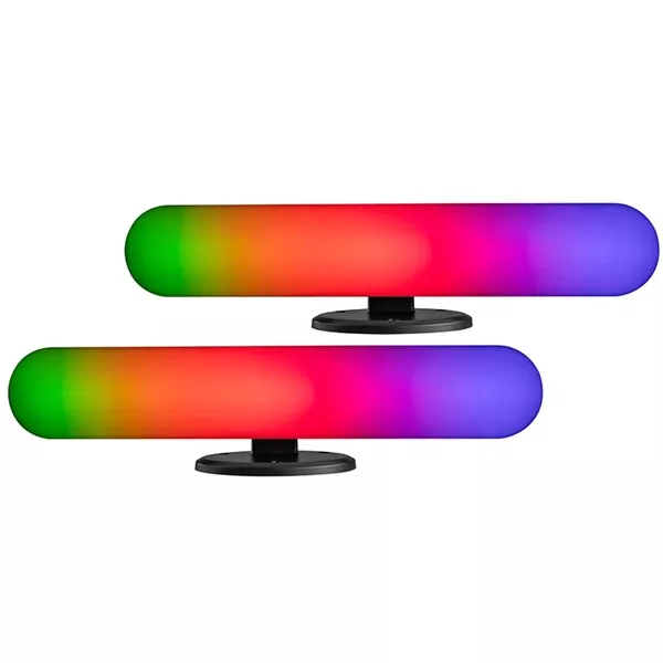 Tracer Ambience Smart Flow 5 W/12 háttérvilágítási mód/RGB világítás/fekete/gamer/asztali lámpa szett