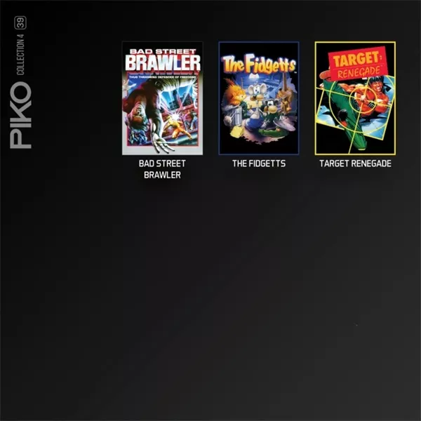 Evercade #39 Piko Interactive Collection 4 10in1 Retro Multi Game játékszoftver csomag