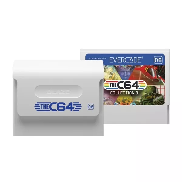 Evercade C6 The C64 Collection 3 13in1 Retro Multi Game játékszoftver csomag