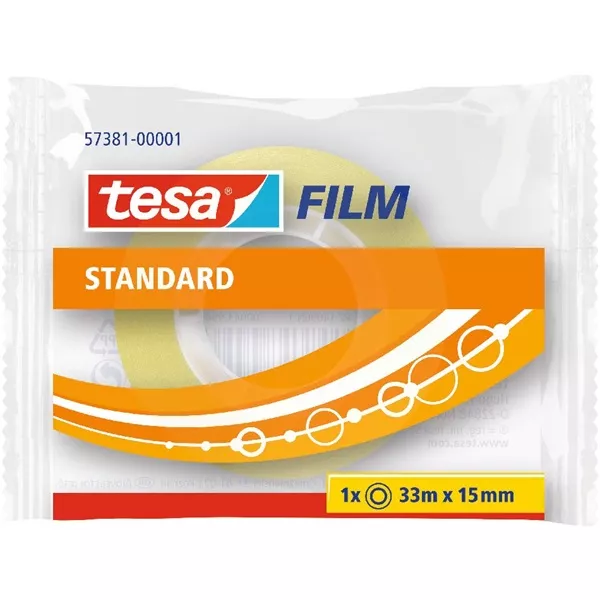 Tesa 57381 Standard 33m x 15mm ragasztószalag