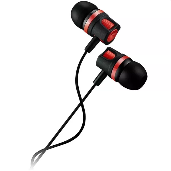 Canyon CNE-CEP3R mikrofonos fekete-piros fülhallgató