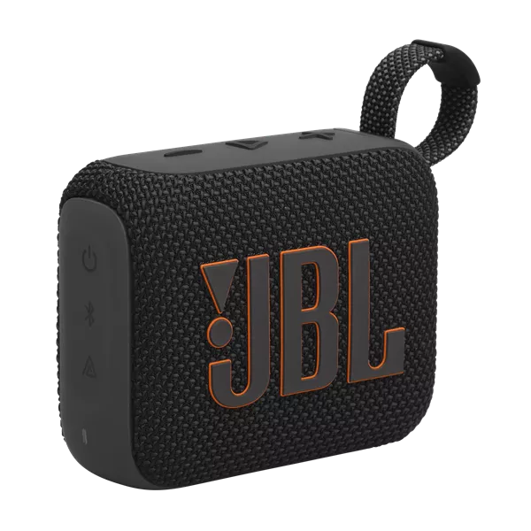 JBL Go 4 BLK fekete hordozható Bluetooth hangszóró