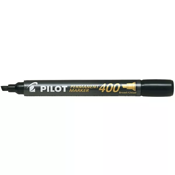 Pilot 400 vágott hegyű fekete alkoholos filc