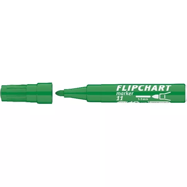 ICO Flipchart 11 zöld marker