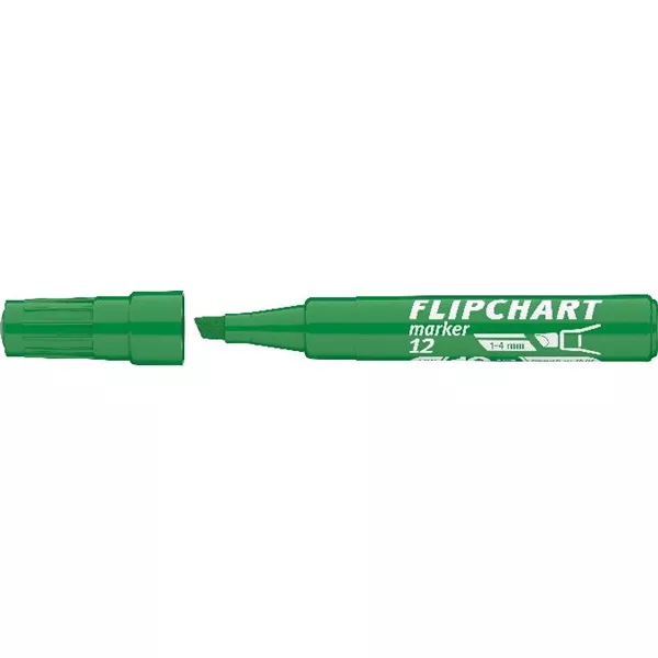 ICO Flipchart 12 zöld marker