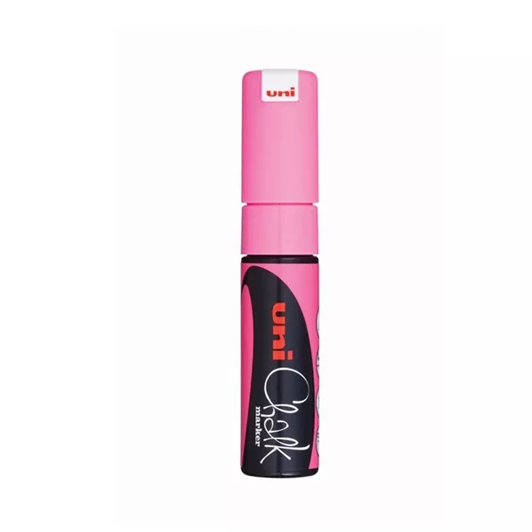 Uni Chalk PWE-8K fluor pink folyékony krétafilc