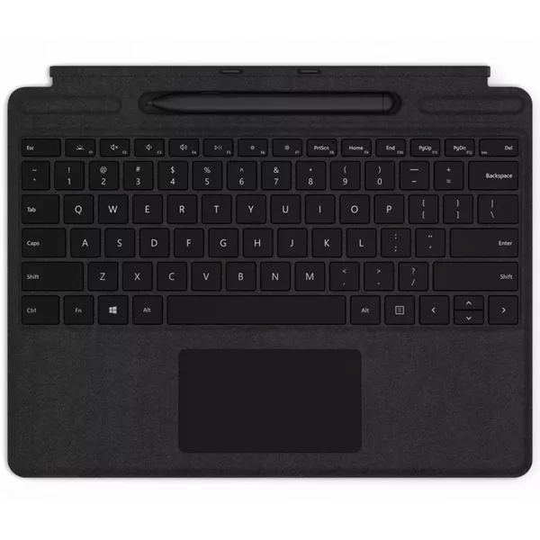 Microsoft Surface Go HUN fekete billentyűzetes tok
