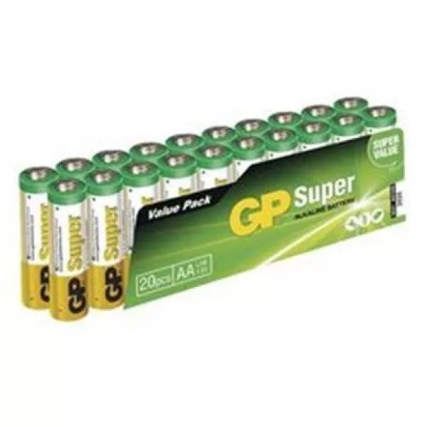 Akkumulátor GP Super Alkaline Battery AAA (LR03) - 20pcs