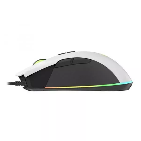 Egér Genesis Gaming Mouse Krypton 290 6400DPI, RGB, SW, White