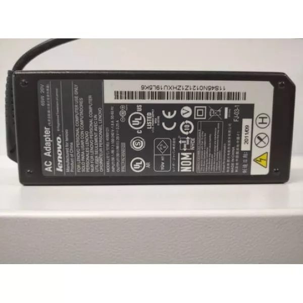 Power adapter Lenovo 65W 7,9 x 5,5mm, 20V