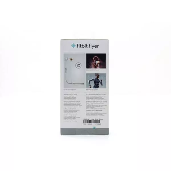 Fejhallgató Fitbit Flyer FB601GY, Lunar Grey, Boxed