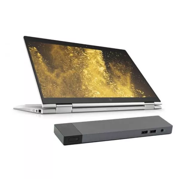 laptop HP EliteBook x360 1030 G3 + Docking station HP ThunderBolt 3 Dock HSTNN-CX01