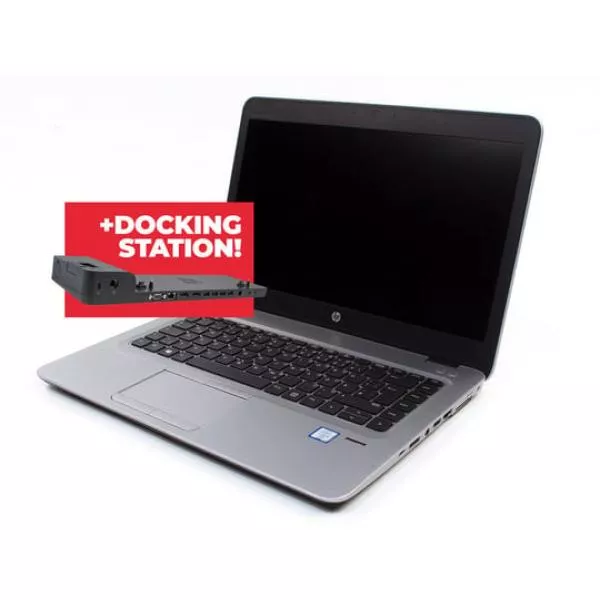 laptop HP EliteBook 840 G3 + Docking station HP 2013 UltraSlim D9Y32AA With 90W Charger