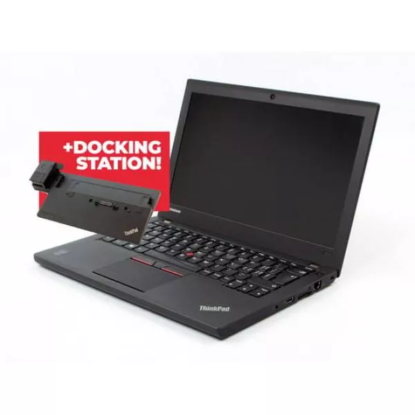 Laptop Lenovo ThinkPad X250 + Docking station Lenovo ThinkPad Pro Dock (Type 40A1)