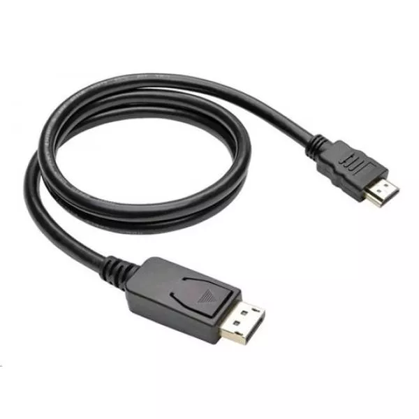 Cable HDMI C-Tech DisplayPort - HDMI Cable, 2m, black