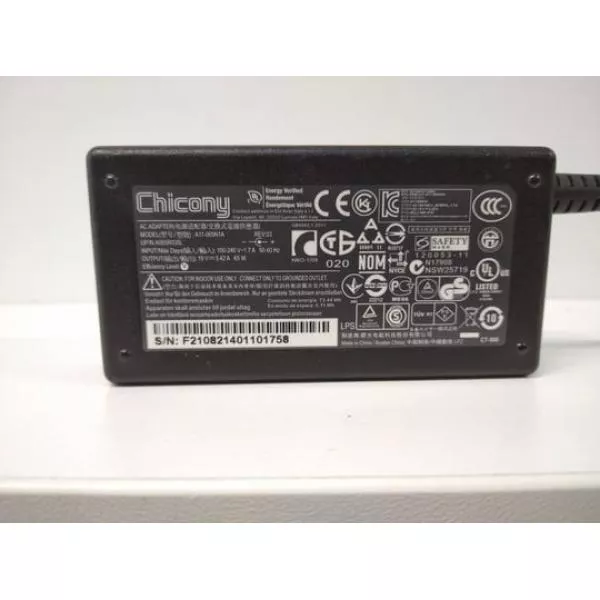 Power adapter Chicony for Acer Aspire 65W 5,5 x 1,7mm, 19V