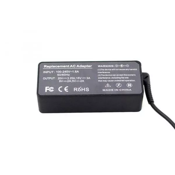 Power adapter Replacement 65W Type-C 20V