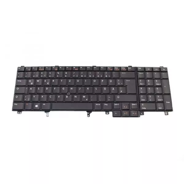 Notebook keyboard Dell EU for Latitude E5520, E5530, E6520, E6530, E6540, M4600, M6600