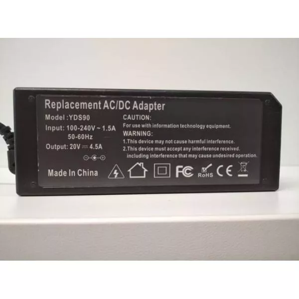 Power adapter Replacement for Lenovo 90W 7,9 x 5,5mm, 20V