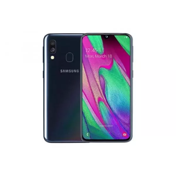 Smartphone Samsung Galaxy A40 Black 64GB