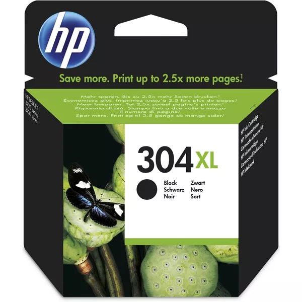 HP N9K08AE (304XL) fekete XL tintapatron