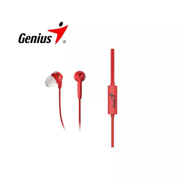Genius HS-M320 piros fülhallgató