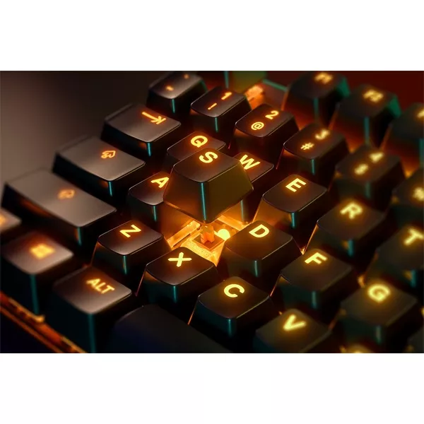 SteelSeries Apex 7 TKL (Brown Switch) UK fekete gamer billentyűzet