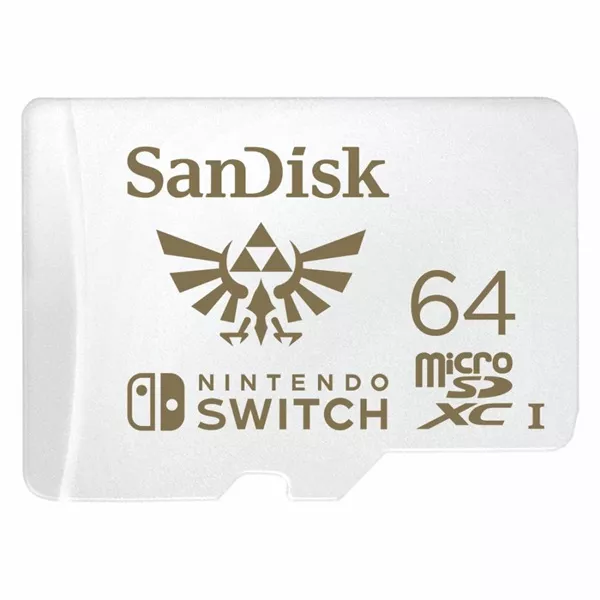 Sandisk 183551 64GB SD micro (SDXC Class 10 UHS-I U3) Nintendo Switch memóriakártya