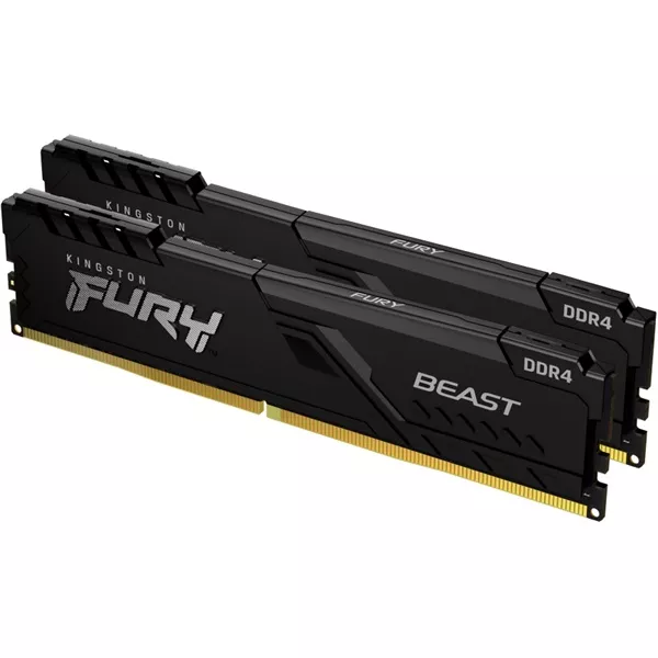 Kingston 16GB/3200MHz DDR-4 (Kit of 2) FURY Beast Black (KF432C16BBK2/16) memória