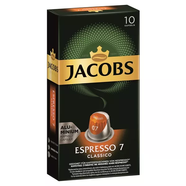 Douwe Egberts Jacobs Espresso Classico Nespresso kompatibilis 10 db kávékapszula