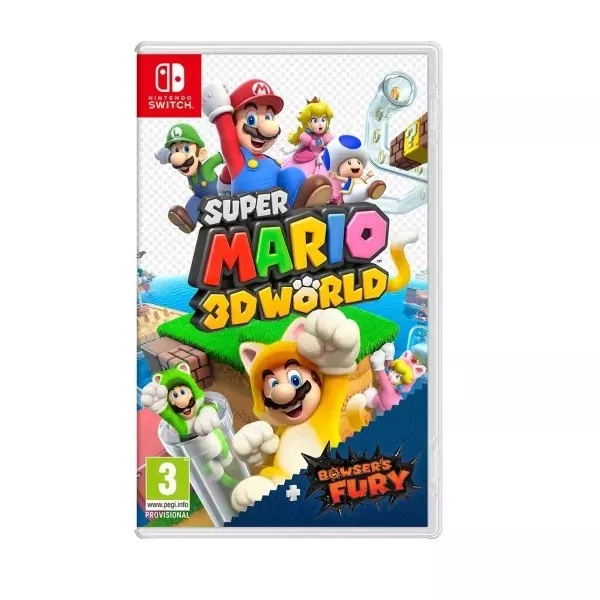 Super Mario 3D World + Bowser`s Fury Nintendo Switch játékszoftver style=