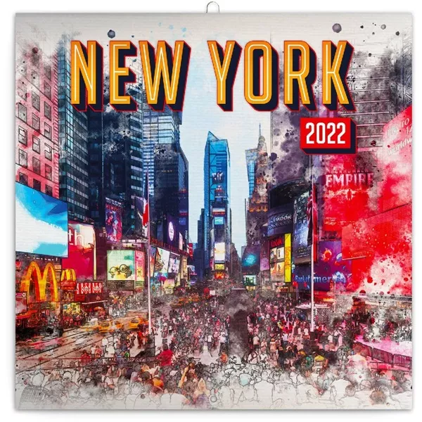 Realsystem 2025 New York 6097-NY falinaptár