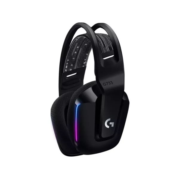 Logitech G733 Lightspeed Wireless RGB fekete gamer headset