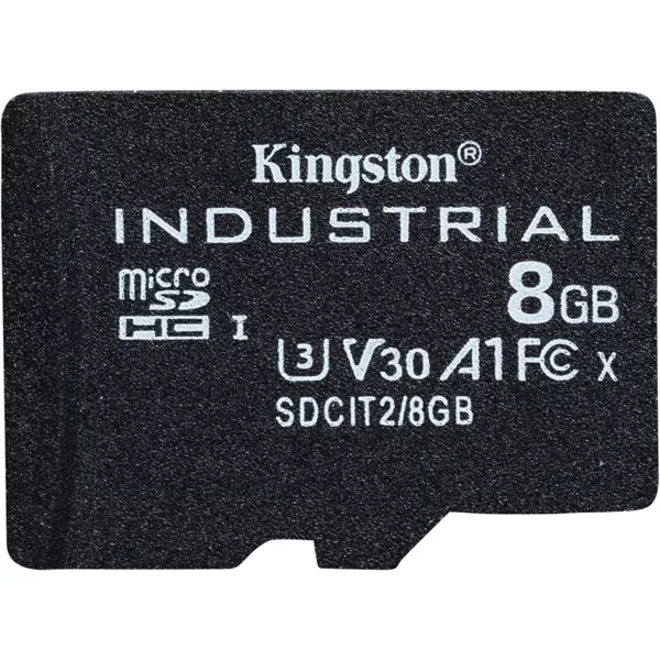 Kingston 8GB SD micro Industrial (SDHC Class 10 A1) (SDCIT2/8GBSP) memóriakártya