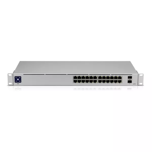 Ubiquiti UniFi USW-24 24port GbE LAN 2xGbE SFP port L2 menedzselhető switch
